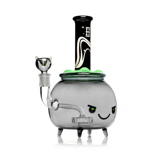 HEMPER XL Witchy Cauldron Bong 9"