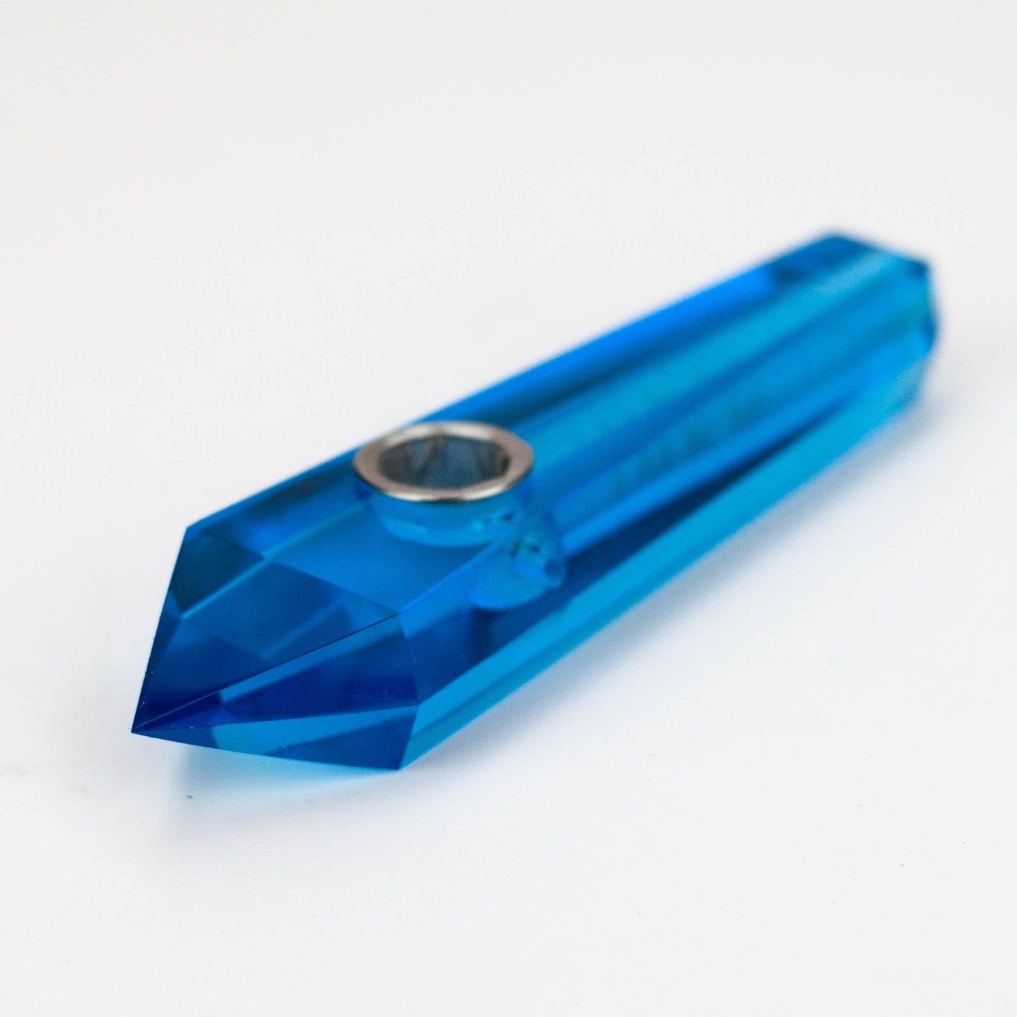 Acid Secs | Transparent Crystal Pipe with Choke