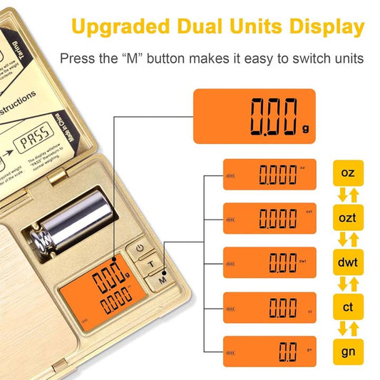 Fuzion | CASH-200 Gram Scale 200*0.01g