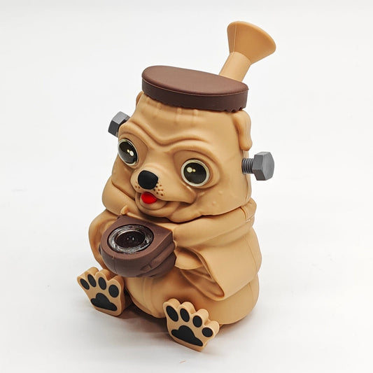 5.5" Pug Silicone Water Pipe