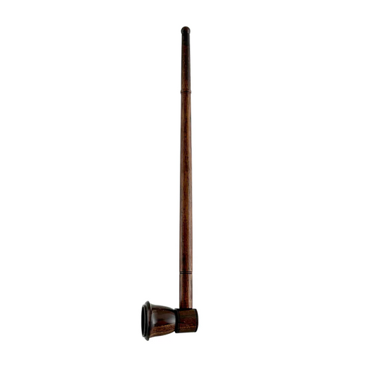 12" Wooden Pipe - Classic Long-Style Design
