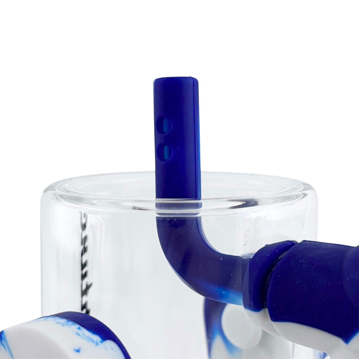 6.5" Silicone R2D2-Inspired Water Pipe