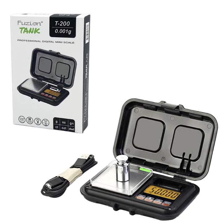 Fuzion | Tank Digital Scale 200*0.01g With 20g Weight