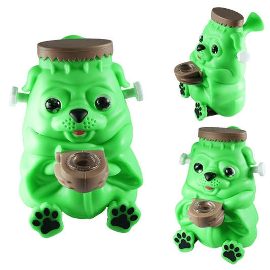 Minty Pug Silicone Water Pipe