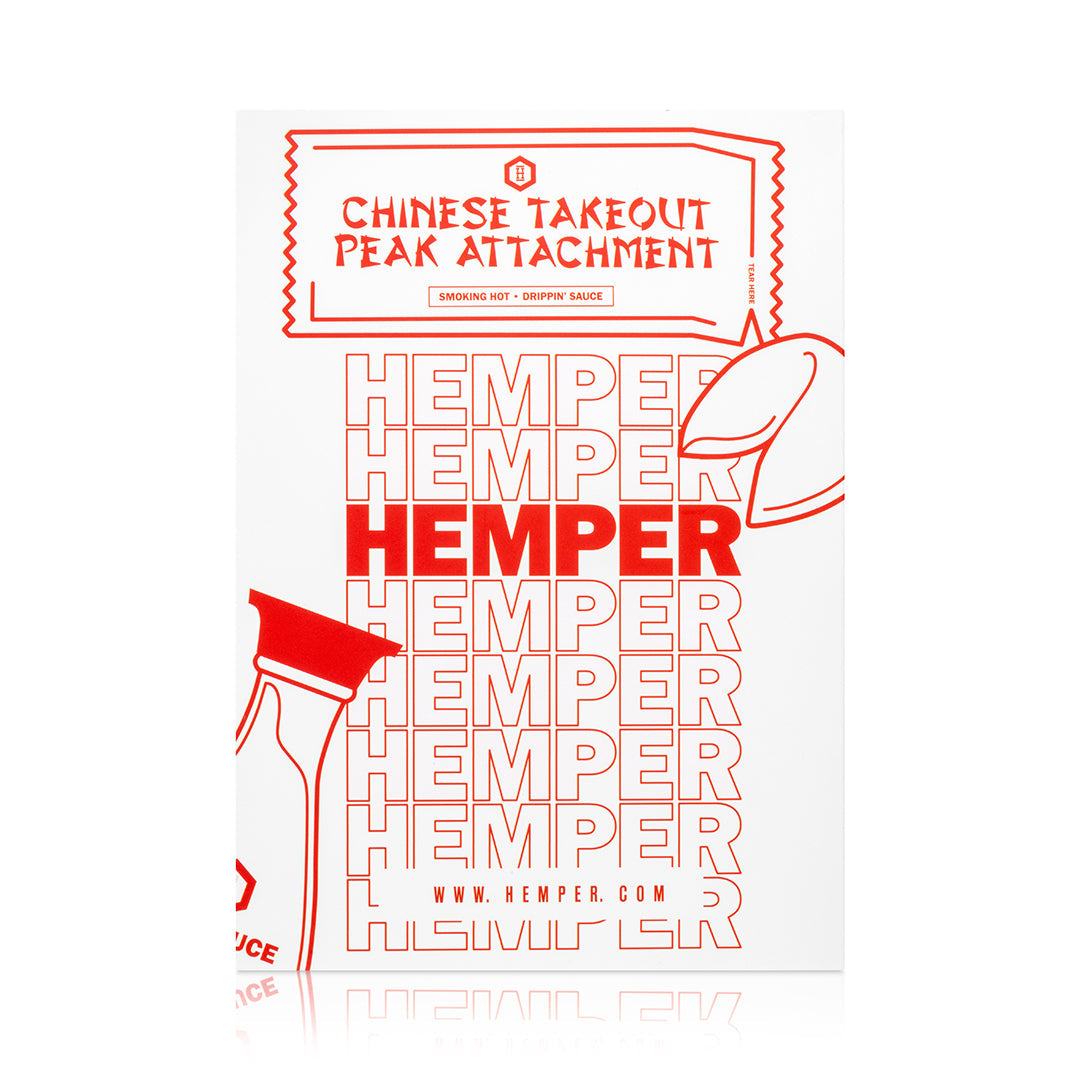 Hemper Chinese Takeout Puffco Peak Glass Top