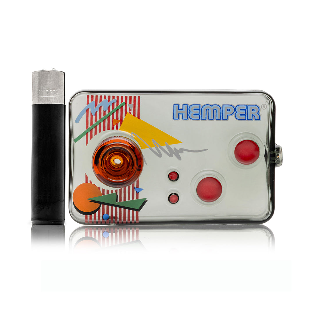 Hemper Arcade Controller | 4.5"L Glass Hand Pipe