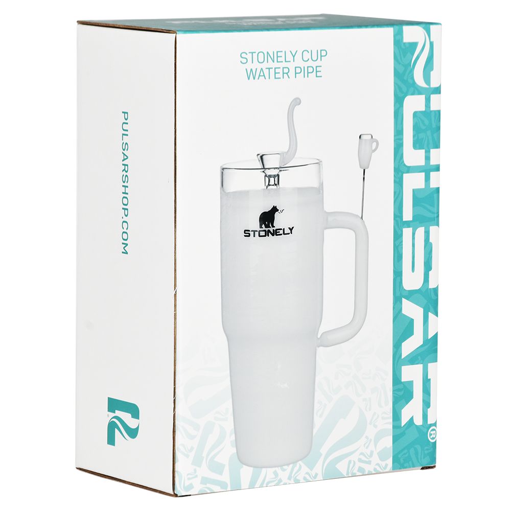 Pulsar Cup Glass Water Pipe | 8.5" | 14mm F