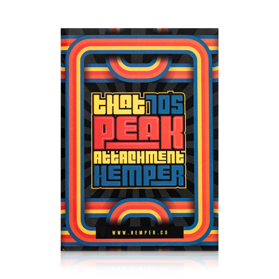 Hemper That 70’s Puffco Peak Glass Lava Lamp Top