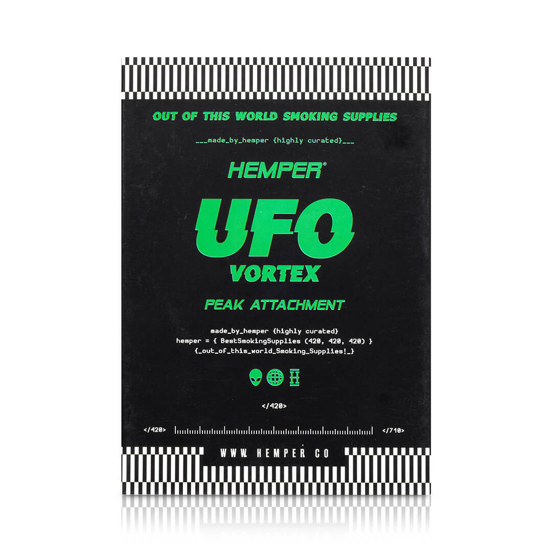 Hemper UFO Vortex Glass Top