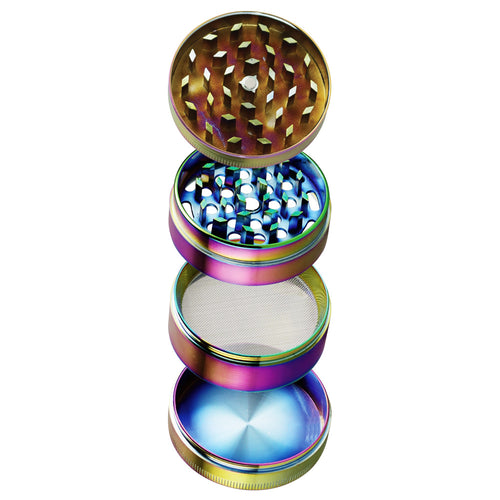 Pulsar 2.5” Anodized Zinc 4-Piece Grinder