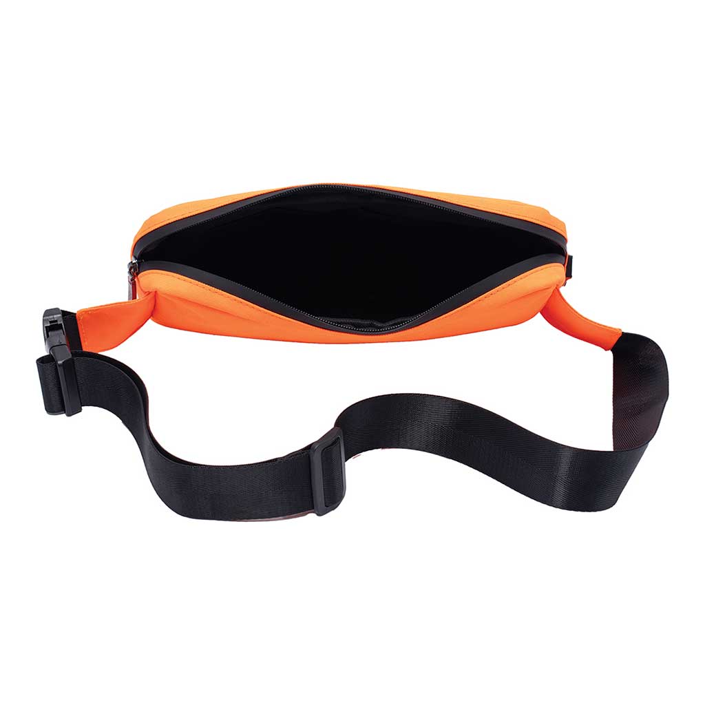 Smellproof Sling Bag - 11.5" X 5.5" X 2" - Neon Orange