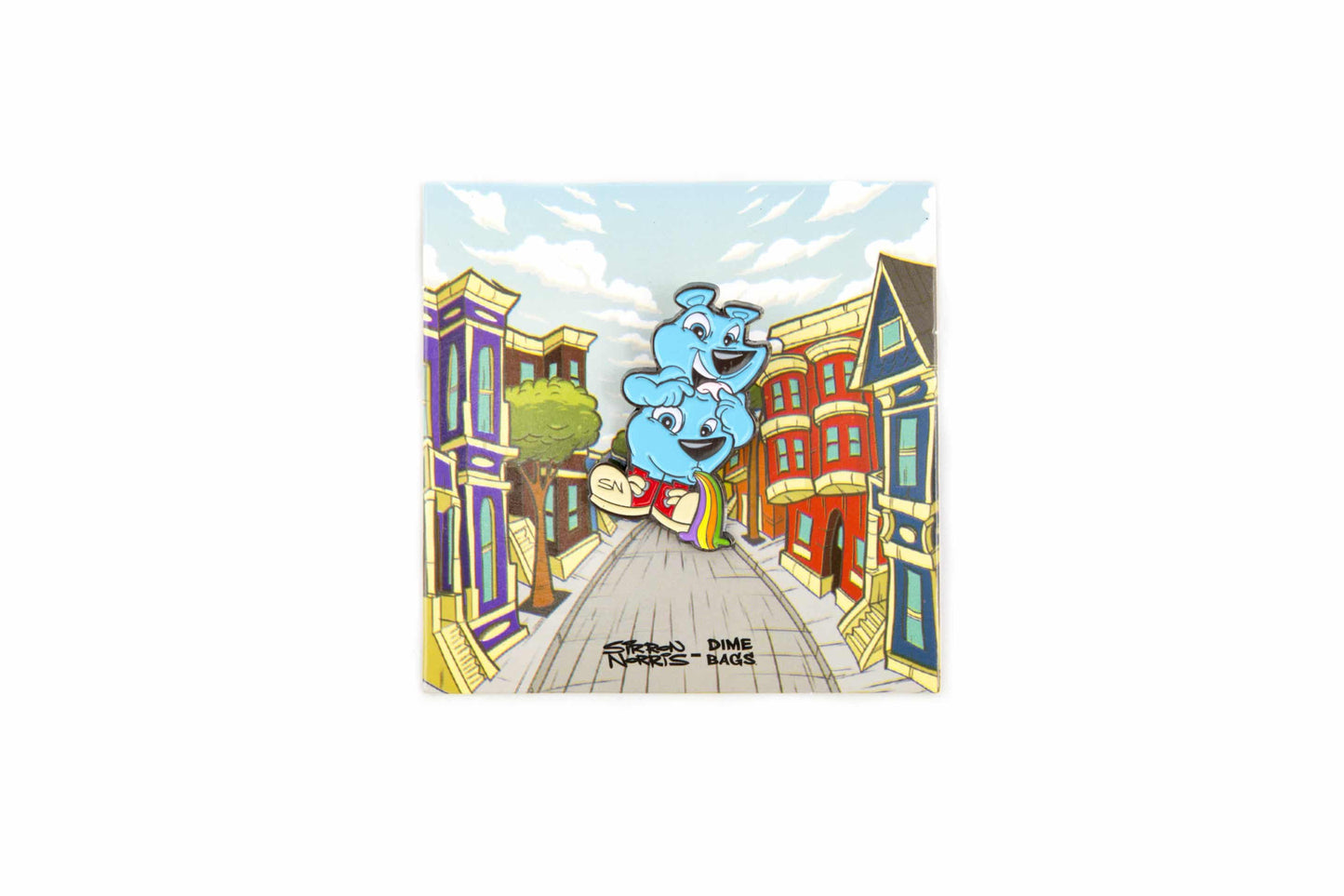 Sirron Norris Gut Bear Hat Pin