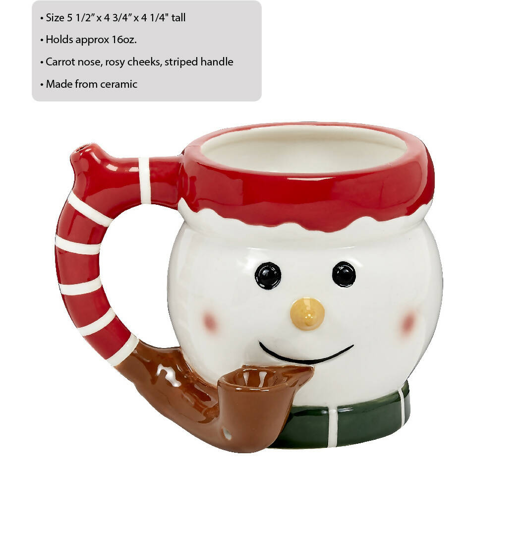 Roast & Toast Mug Pipe - Snowman