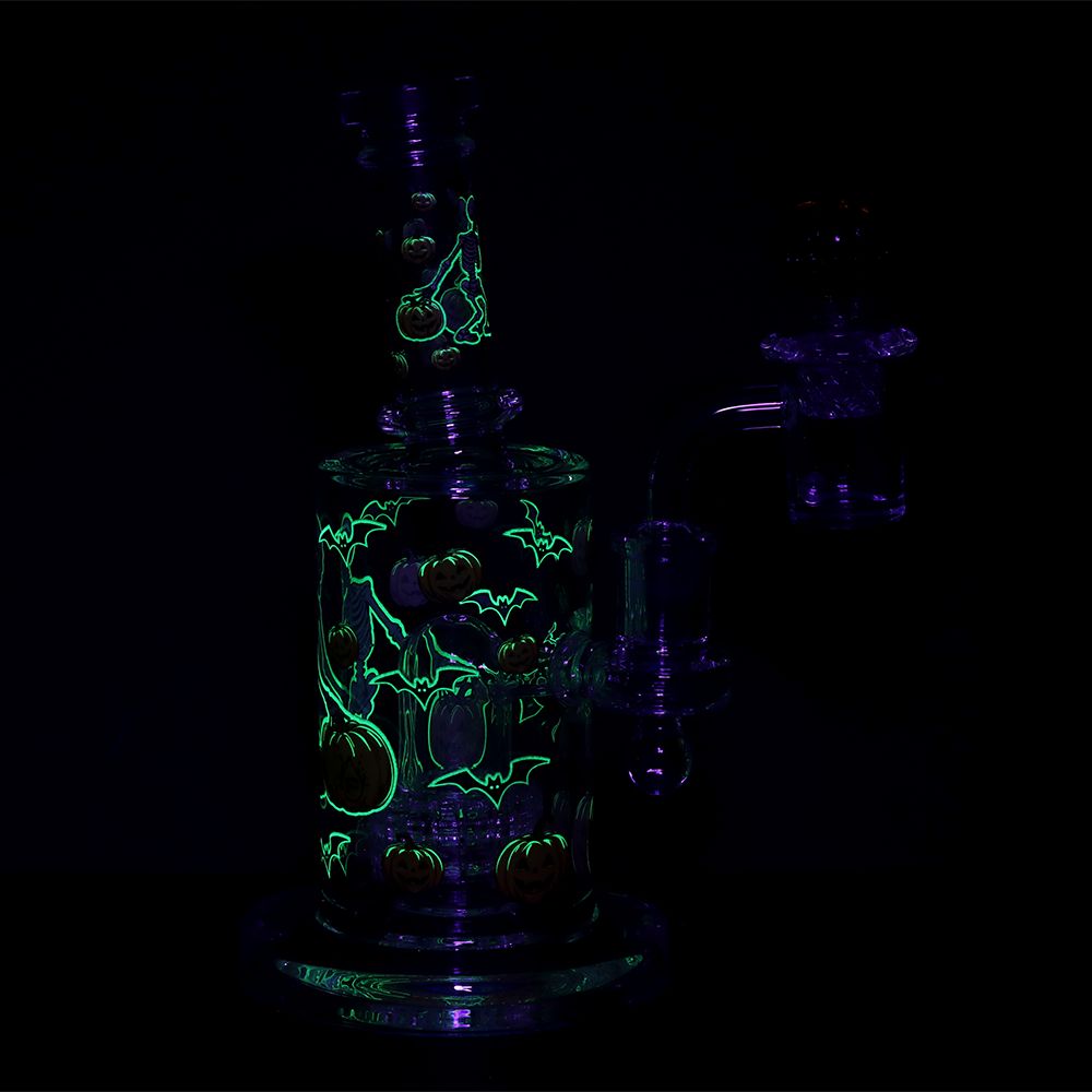 Pulsar Halloween Ball Glass Set - 7.75" / 14mm F