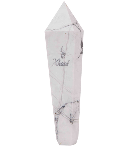 QUARTZ PIPE | WHITE TURQUOISE