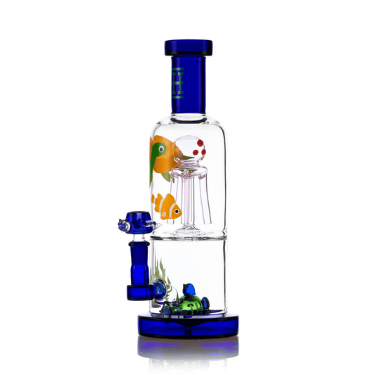 Hemper XL Ocean 10 inch Glass Bong