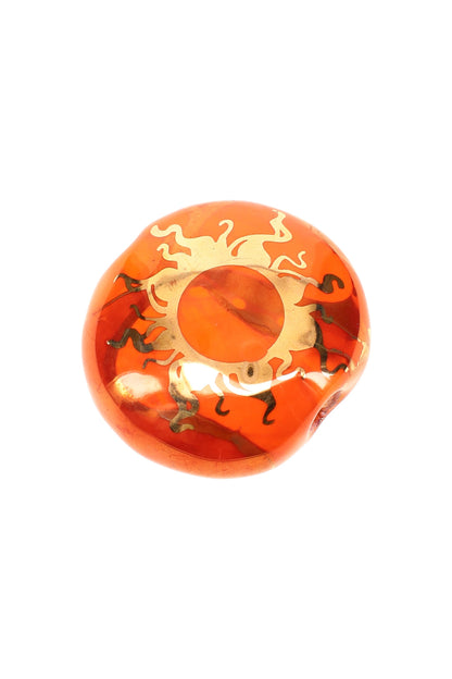 Ancient Creations Ceramics Round Ceramic Smoke Stone – 2″ – US-Made