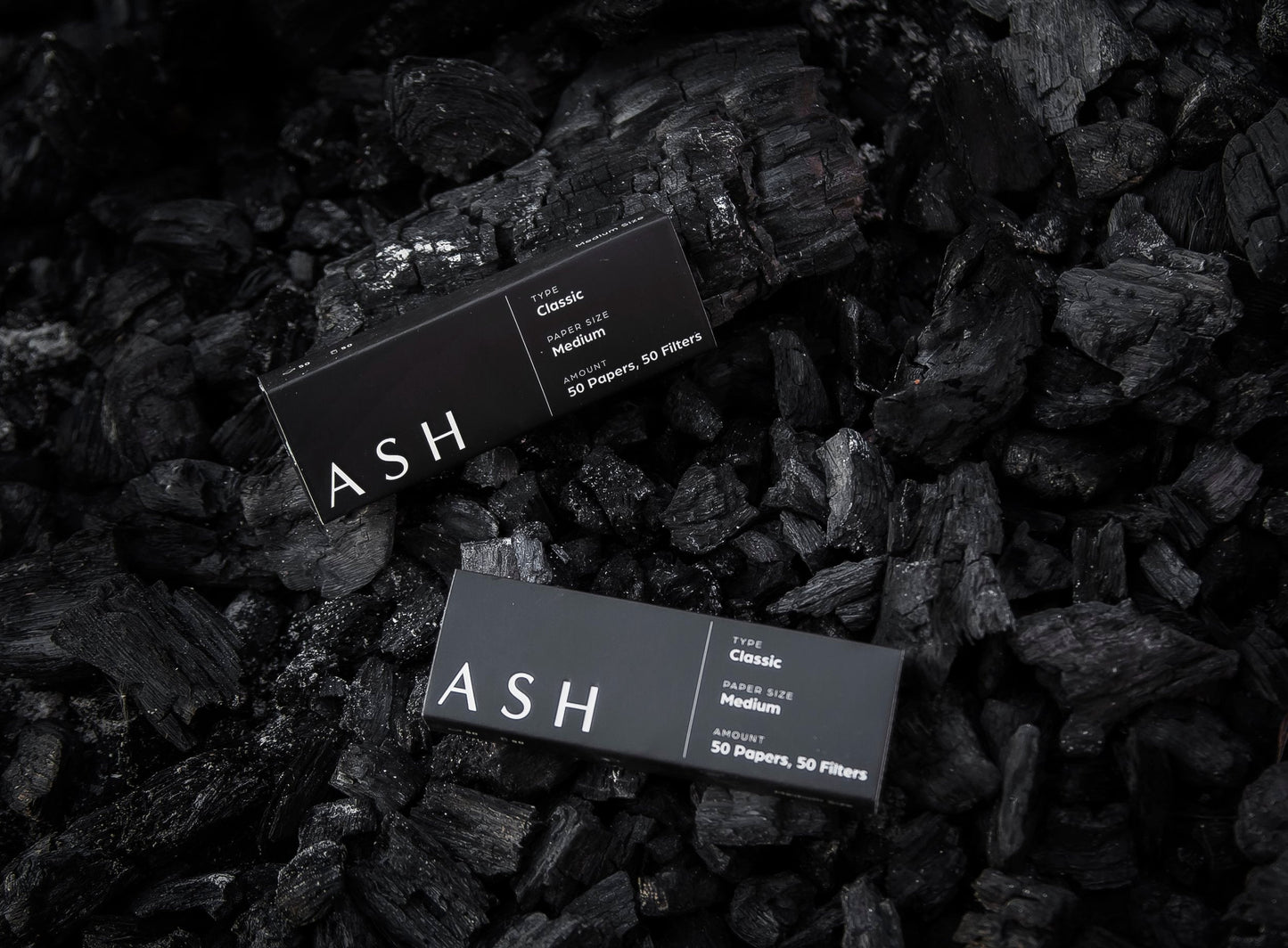 24ct ASH Rolling Papers | Medium | Classic | Display Box