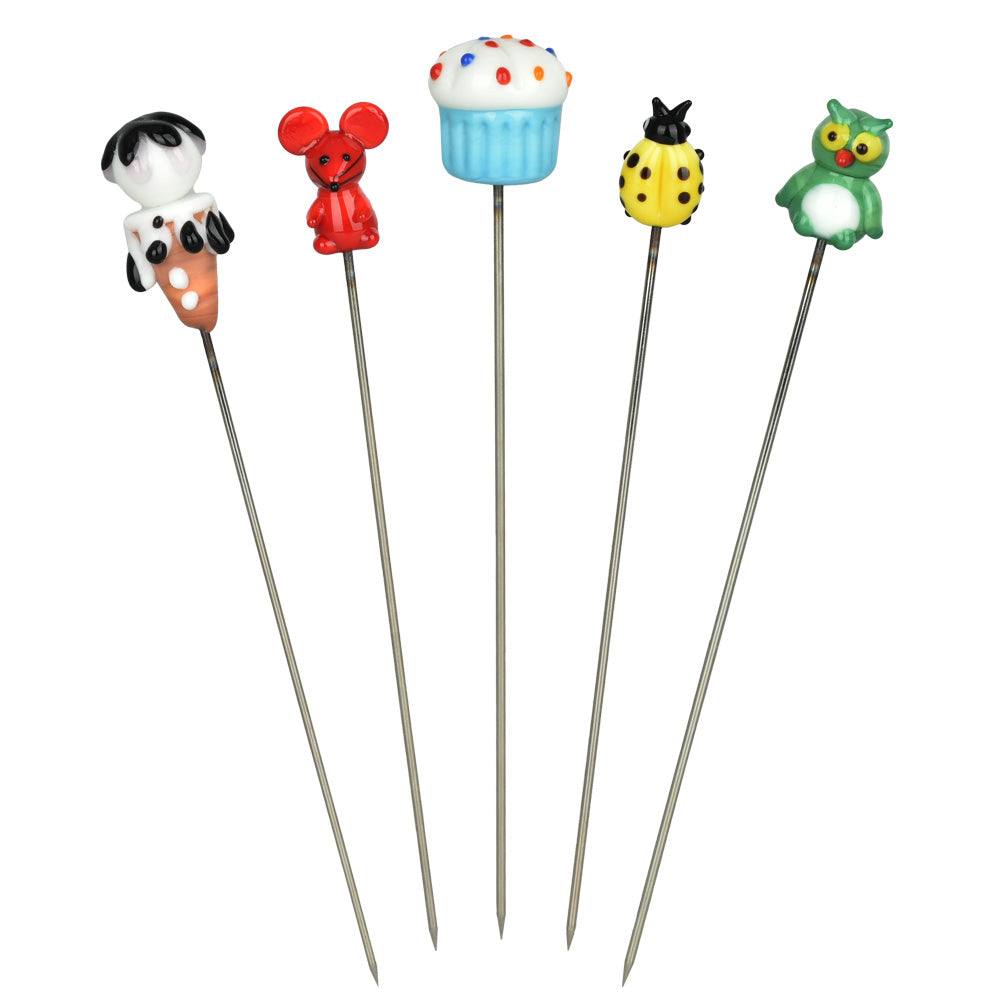 Glass Hairpin/Poker Version 2 - 5"/ 50pcs