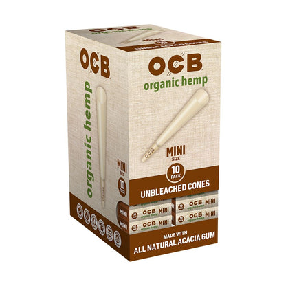 OCB Organic Hemp Pre-Rolled Cones | 24pk Display