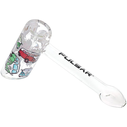 Pulsar Design Series Hammer Glass Bubbler | 8"