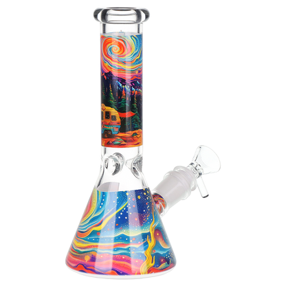 Pulsar Design Series Beaker Water Pipe Smoker's Kit | 7.75"