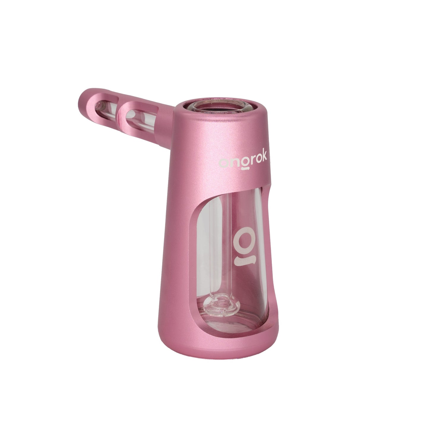 ONGROK Portable Glass Aluminum Bubbler Pipe