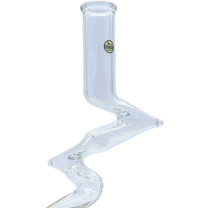 LA Pipes "Switchback" Bubble Base Bong