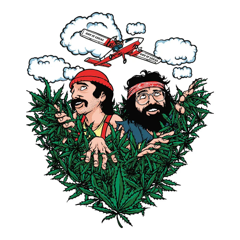 Cheech & Chong® Glass | 15" Field of Dreams Beaker (CC141)