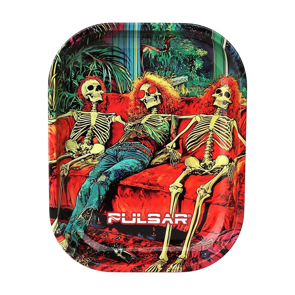 Pulsar Bent Neck Water Pipe Smoker's Hard Case Travel Set | 5.75" | 14mm F