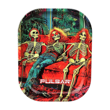 Pulsar Bent Neck Water Pipe Smoker's Hard Case Travel Set | 5.75" | 14mm F