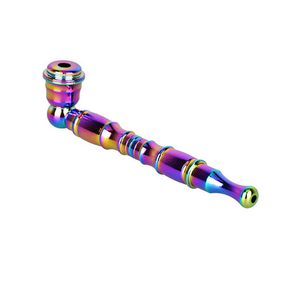 Rainbow Colored Metal Pipe - 5" - 25PC Jar