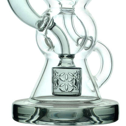 Calibear Vortex Seed Of Life Recycler Dab Rig