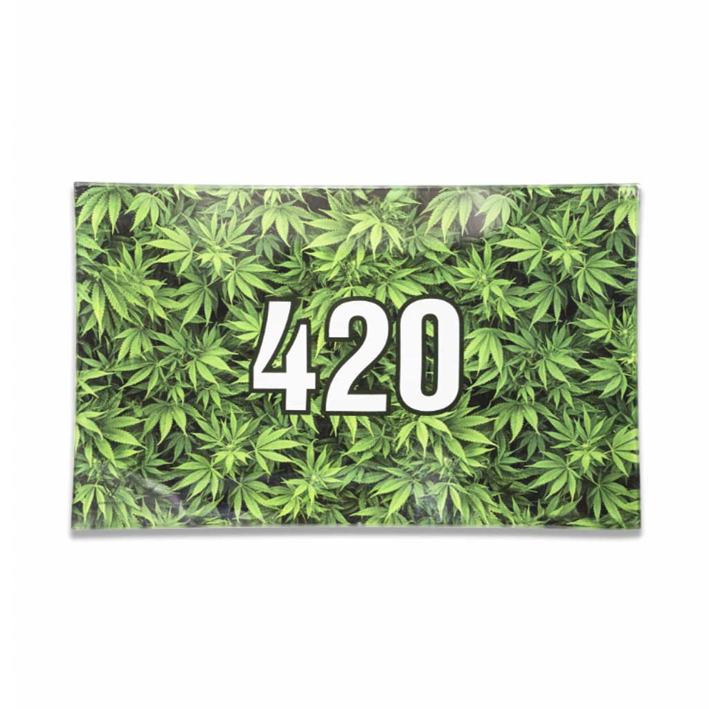 Glass "420" Rolling Tray
