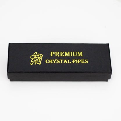 Green Adventurine Crystal Pipe with Choke