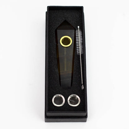 Acid Secs | Yellow Fluorite Crystal Pipe with Choke