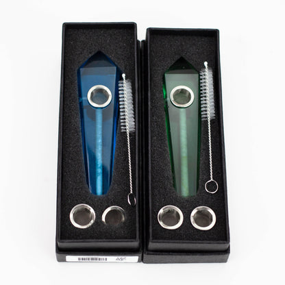 Acid Secs | Transparent Crystal Pipe with Choke