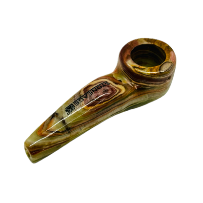 StoneAge | 4" Handmade Tobacco Smoking Pipe – Model: Curve, Includes Gift Box