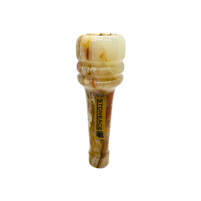 StoneAge | 4" Handmade Jumbo Tobacco Smoking Chillum, Includes Gift Box