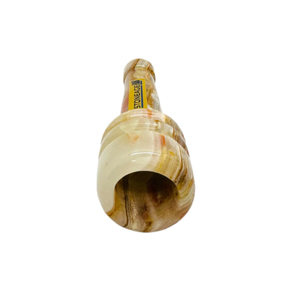 StoneAge | 4" Handmade Jumbo Tobacco Smoking Chillum, Includes Gift Box