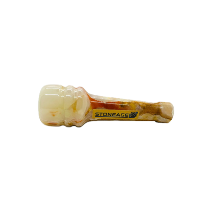 StoneAge | 4" Handmade Jumbo Tobacco Smoking Chillum, Includes Gift Box