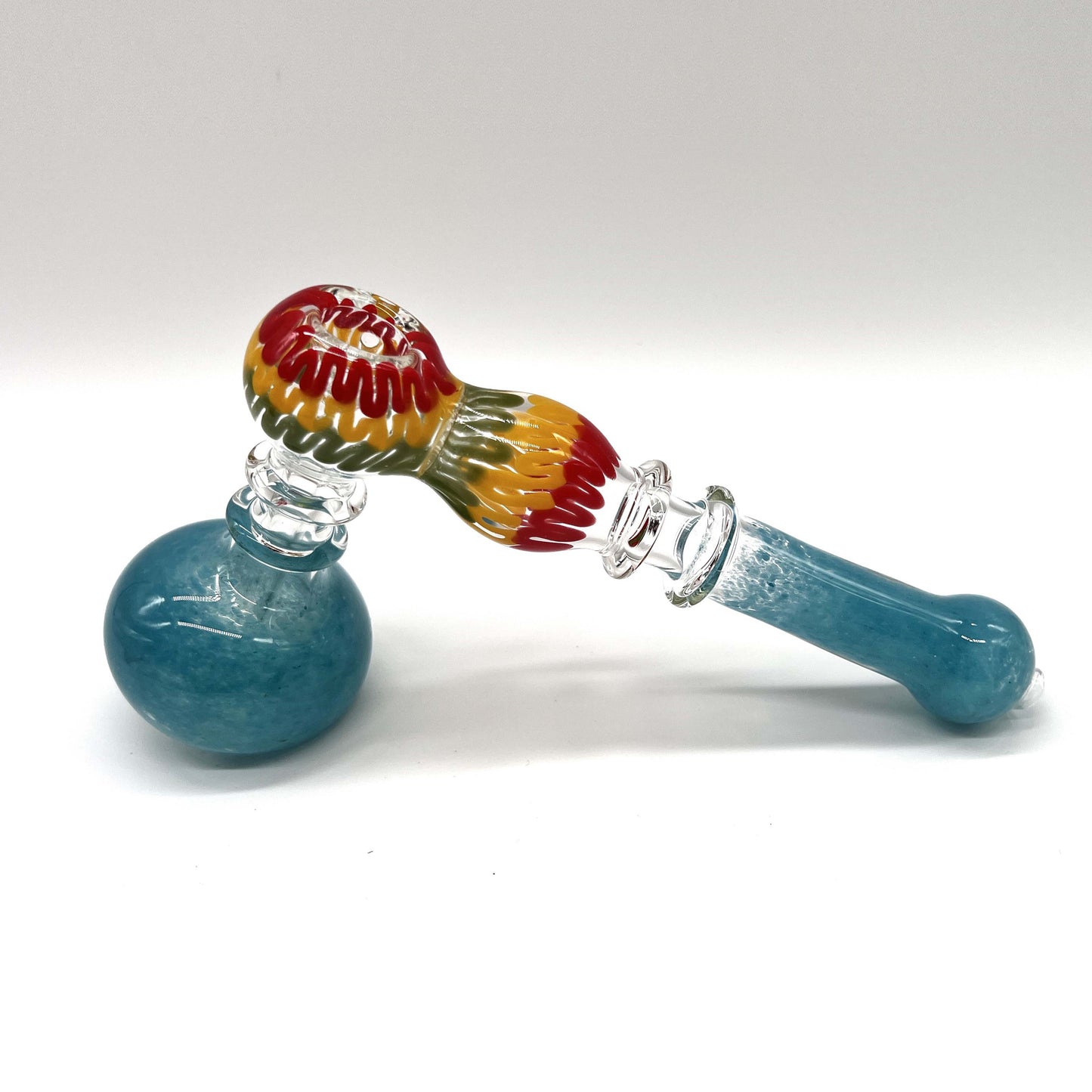 Rasta Bubbler 7" Long - Assorted color