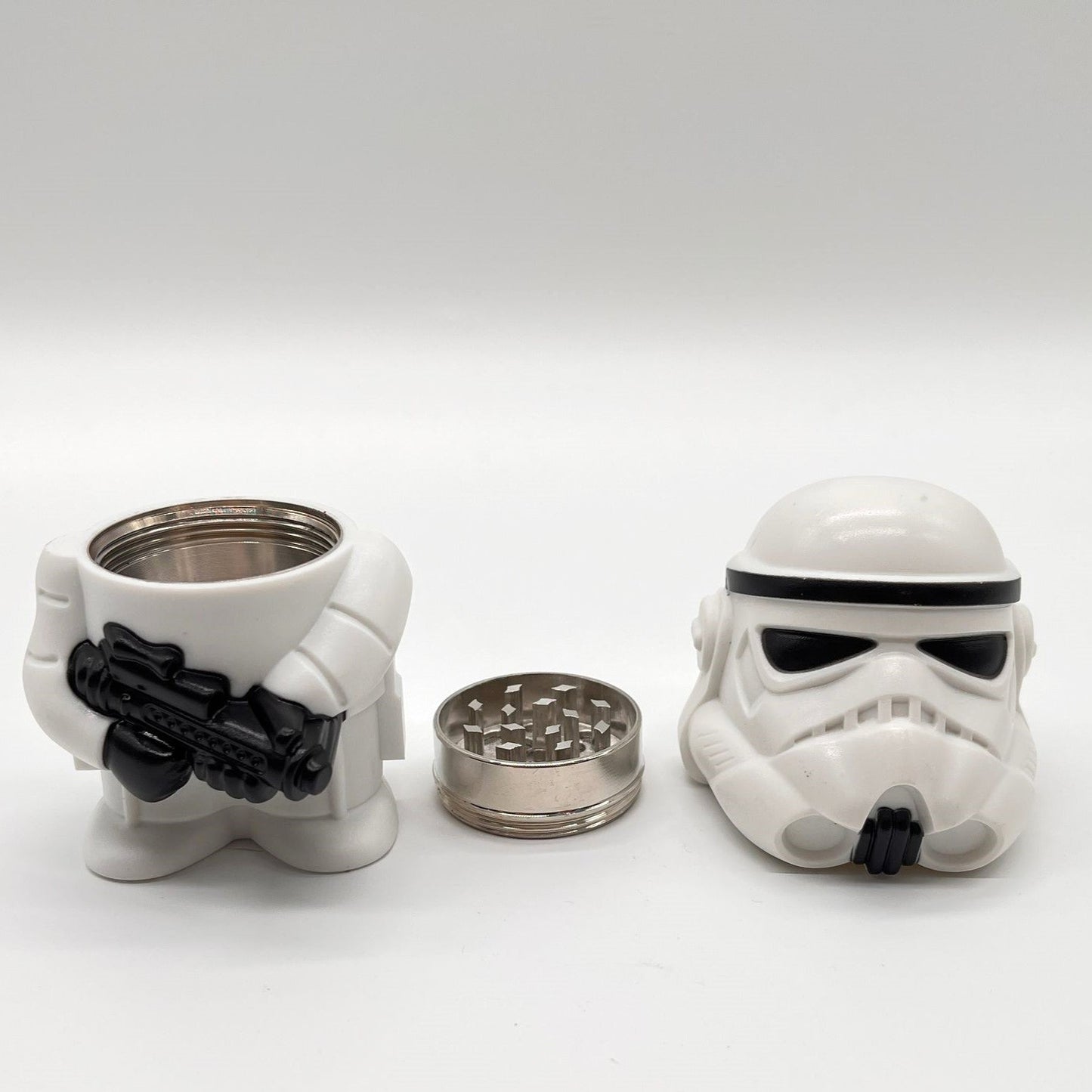 Stormtrooper 2-Layer Zinc Alloy Cartoon Herb Grinder