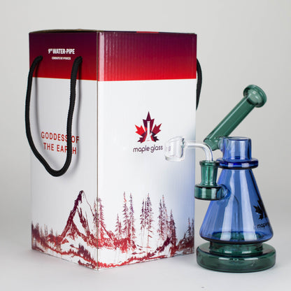 9" Goddess of The Earth Series Maple Glass | Dab Rig