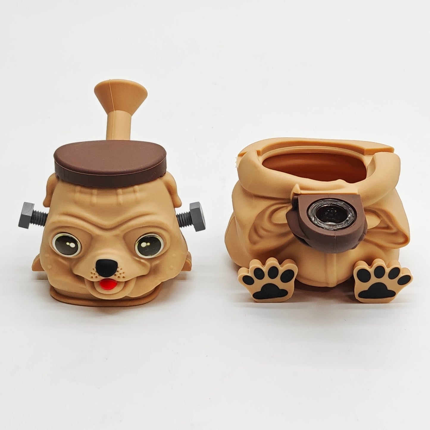 5.5" Pug Silicone Water Pipe