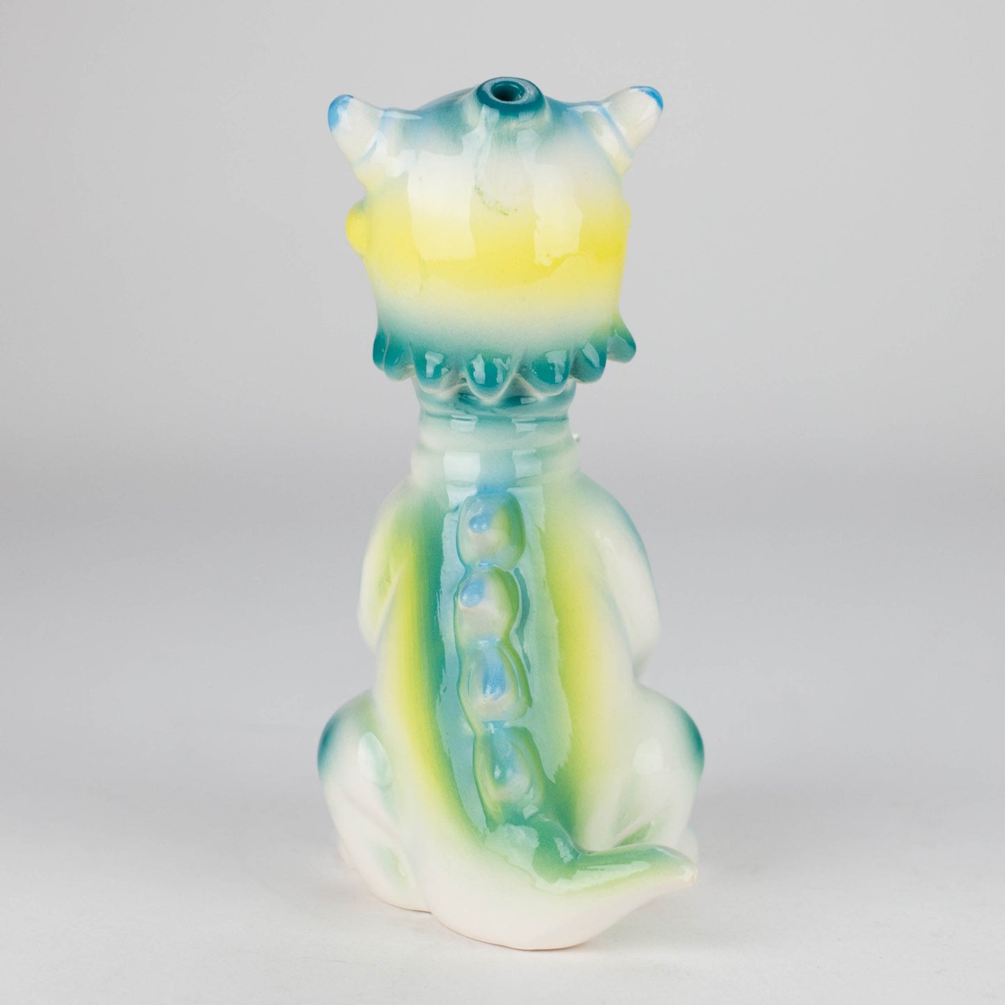 7″ Vintage Design Ceramic Bong – Unique Cyclops Monster Shape  [ES079WP]