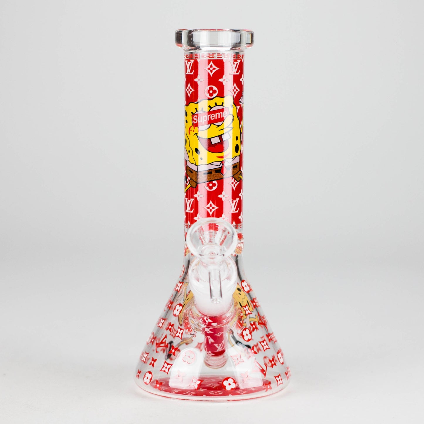 7.5" Glow-in-the-Dark Cartoon Beaker Bong – [PIP879]