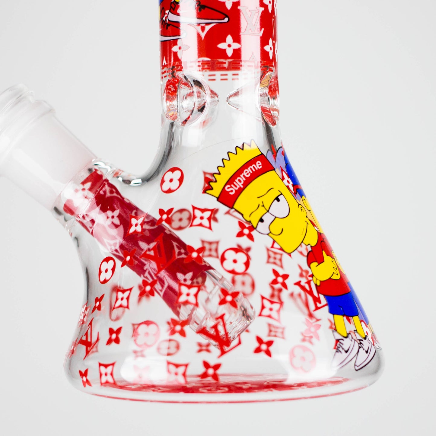 7.5" Glow-in-the-Dark Cartoon Beaker Bong – [PIP879]