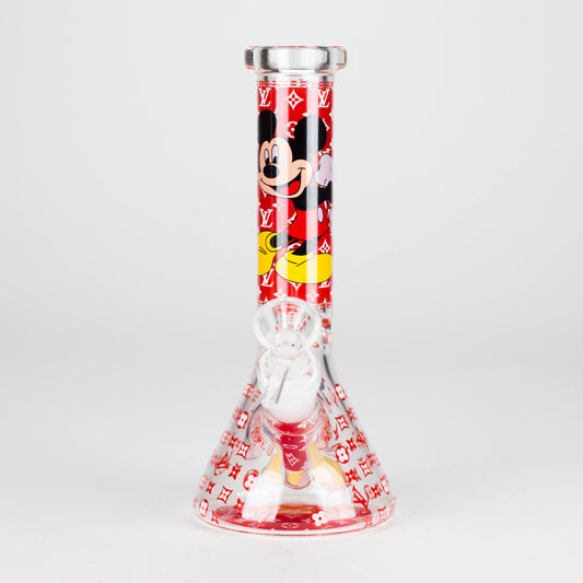 7.5" Glow-in-the-Dark Cartoon Beaker Bong – [PIP879]