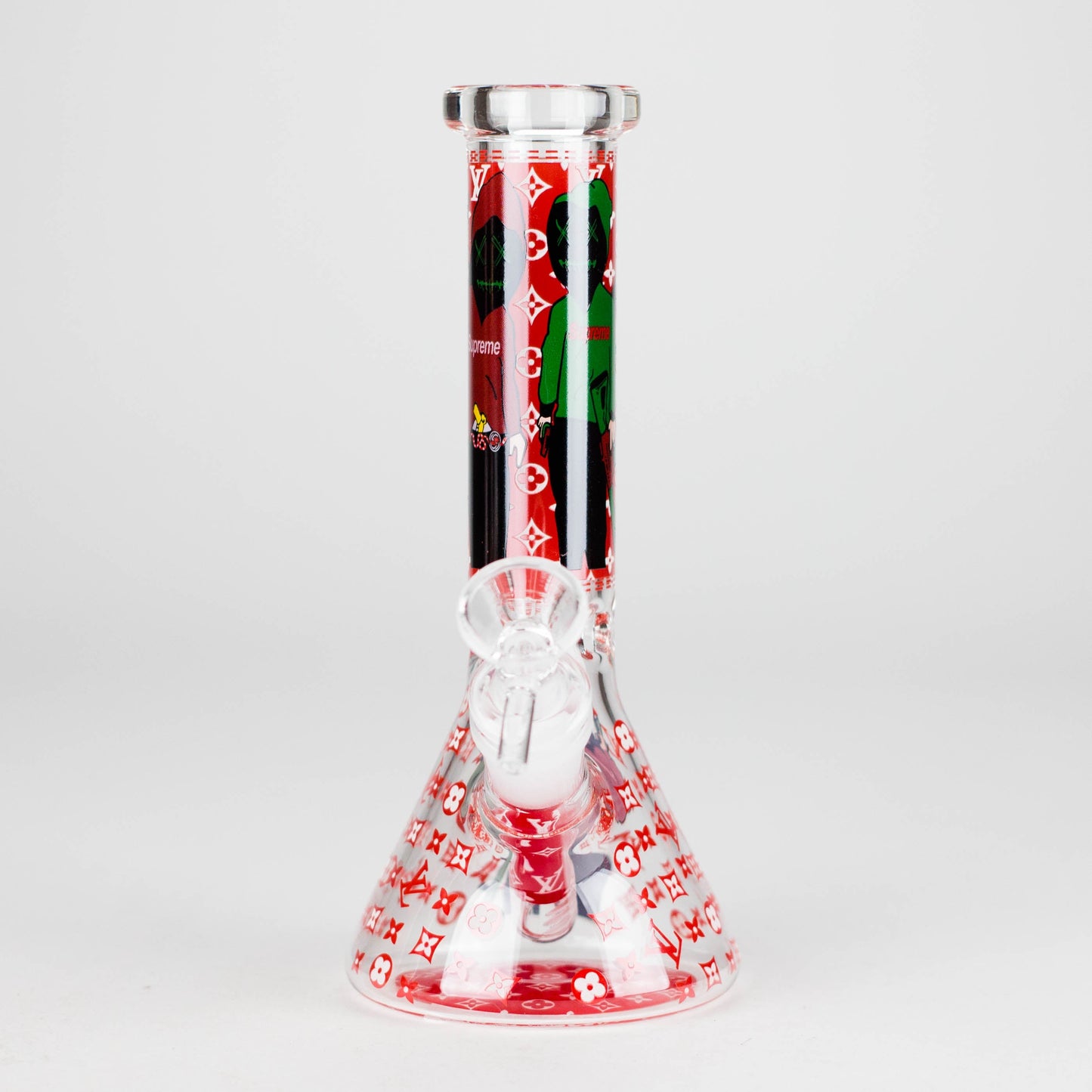 7.5" Glow-in-the-Dark Cartoon Beaker Bong – [PIP879]